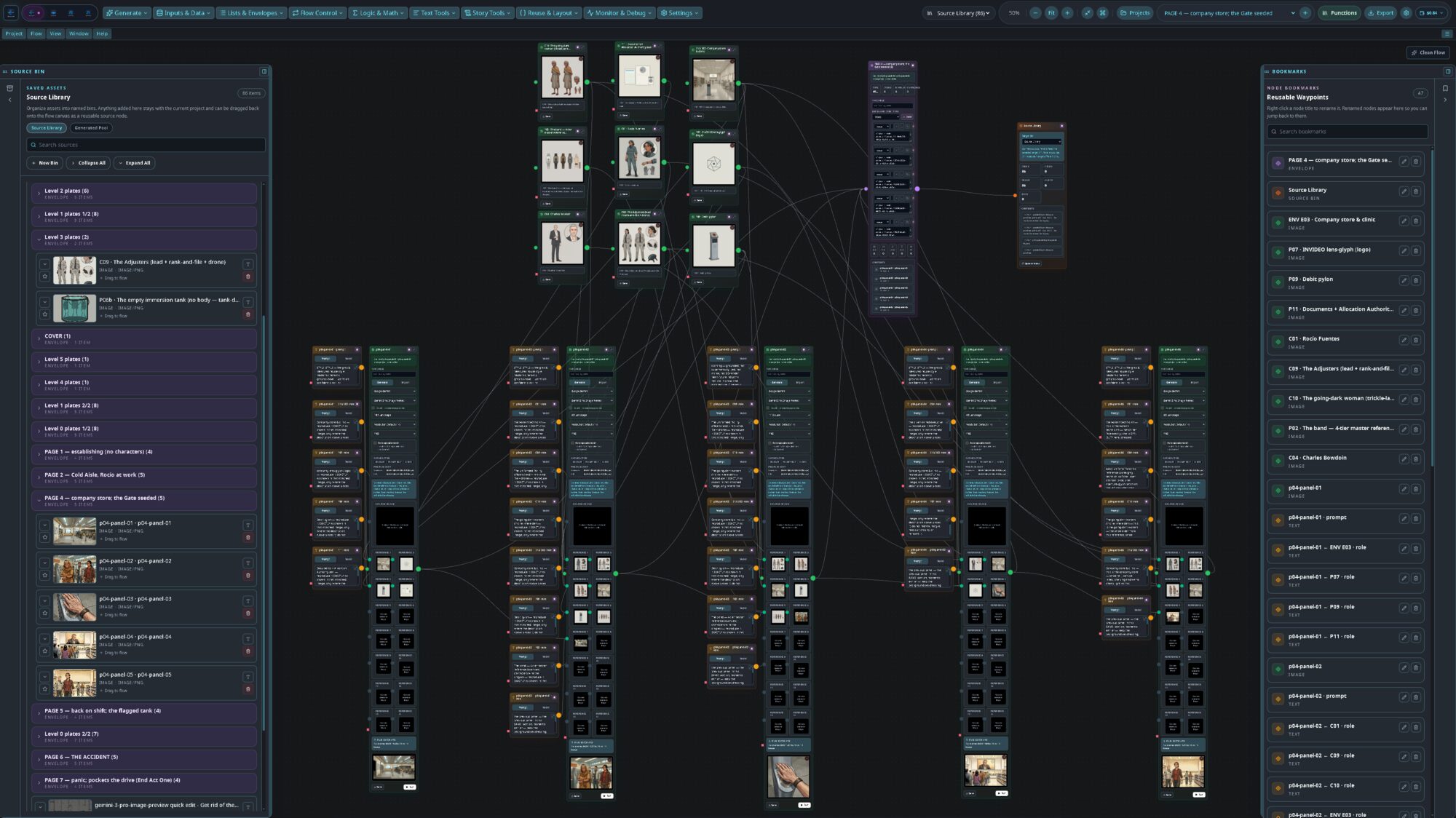 Flow workspace